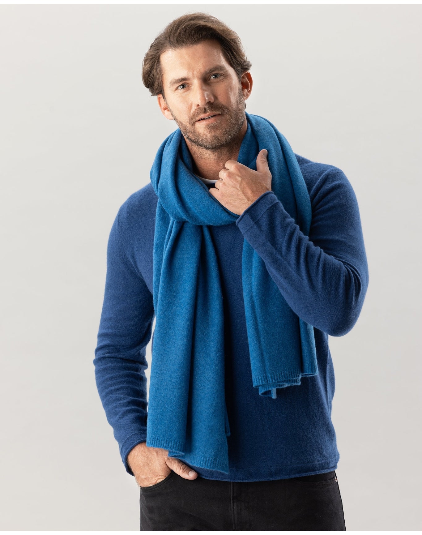 Nomad1942 | Unisex | Kennedy Cashmere Travel Wrap | Teal