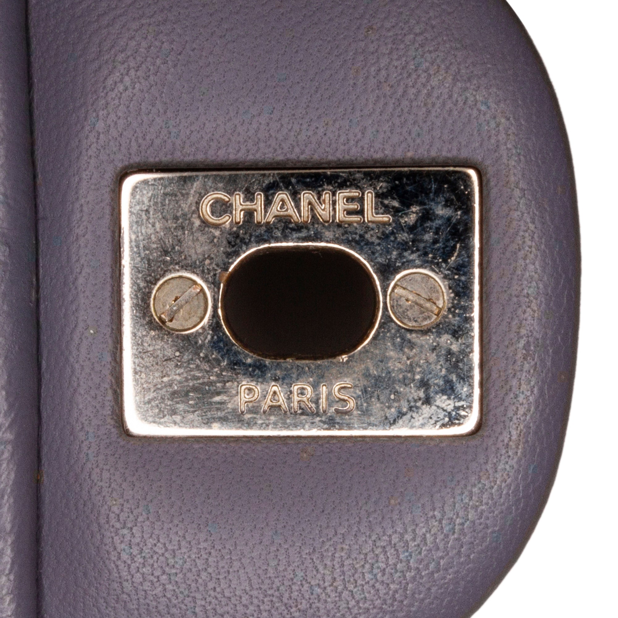 Chanel | Pre-Owned Mini Rectangular Classic Lambskin Single Flap | Gray