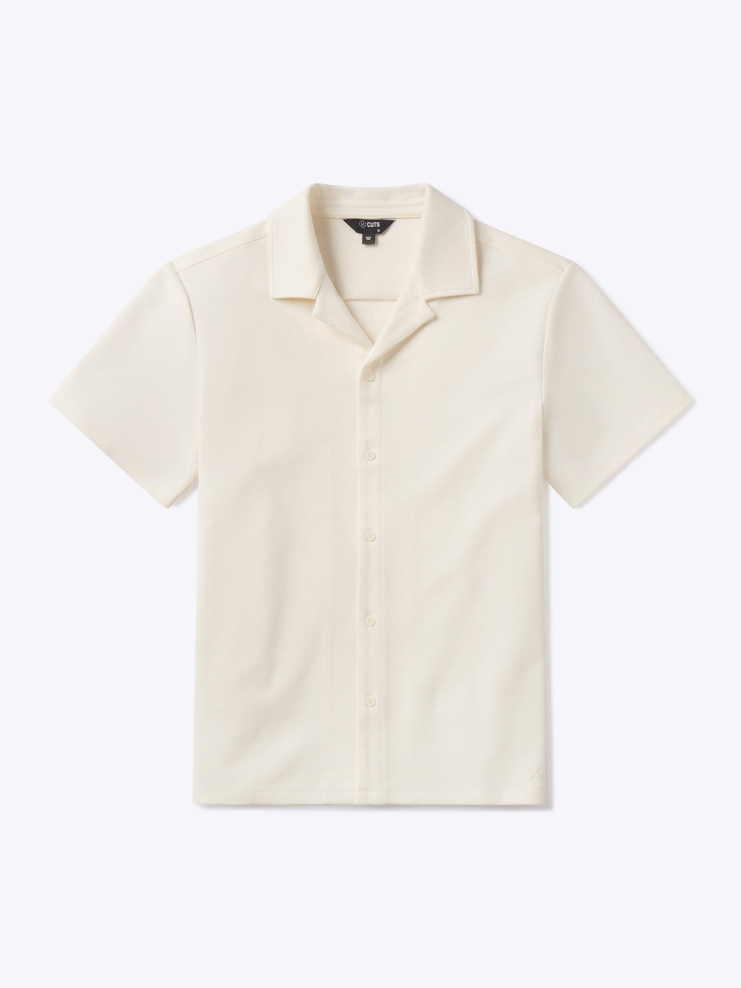 Mens | Elevate Pique Classic-Fit Button Up | Oat