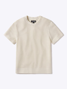 Mens | Portofino Classic-Fit Crochet Tee | Oat