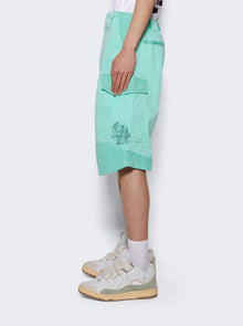 Men | OBJECTS IV LIFE | Cargo Shorts | Ashram Green