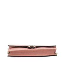 Gucci | Pre-Owned Interlocking G Dollar Wallet on Chain | Pink/Light Pink