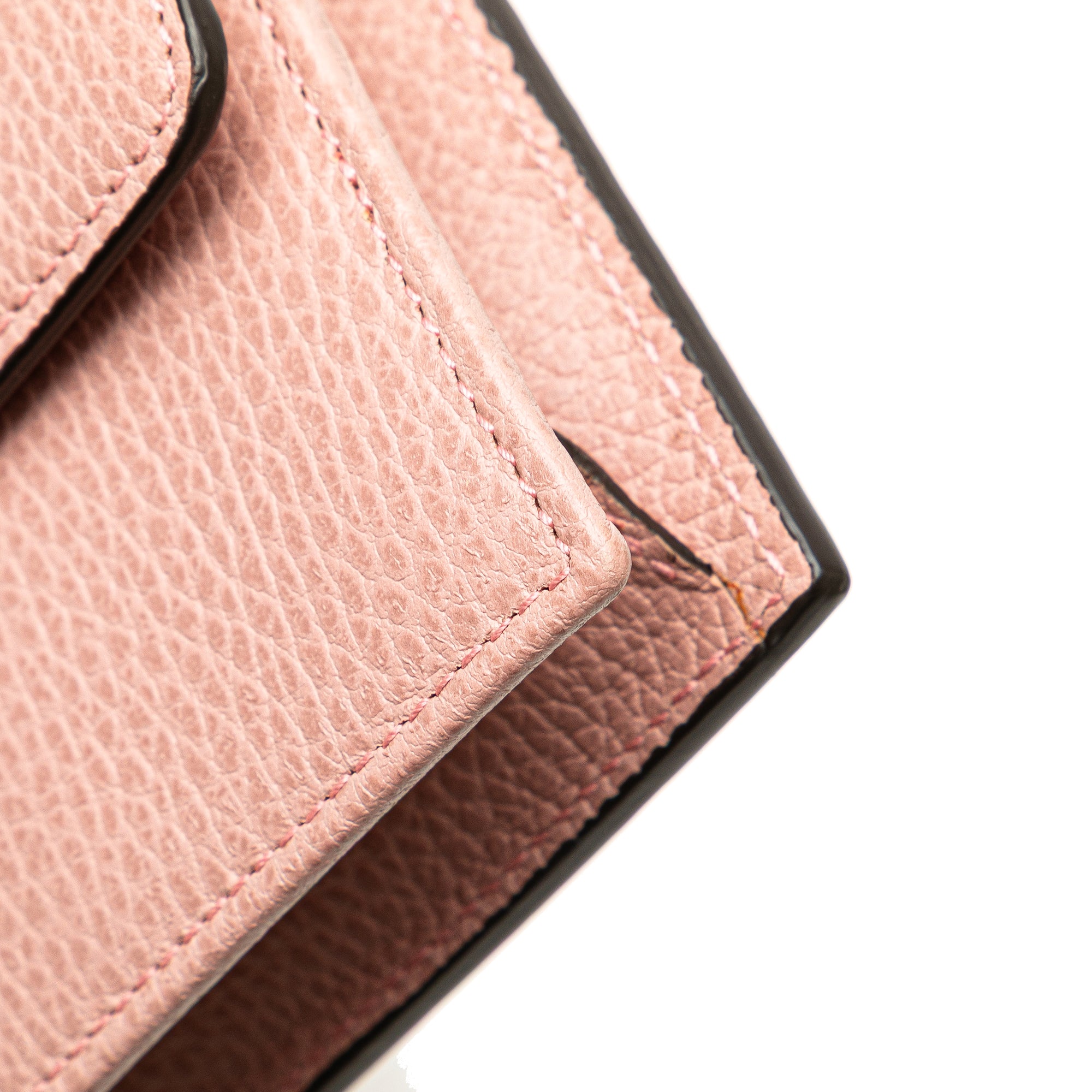 Gucci | Pre-Owned Interlocking G Dollar Wallet on Chain | Pink/Light Pink