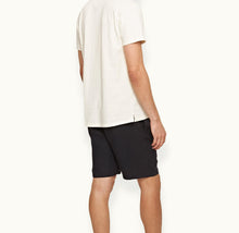OB Classic Tee Blossom Logo Design Classic Fit Cotton T-Shirt | White Sand/Night Iris