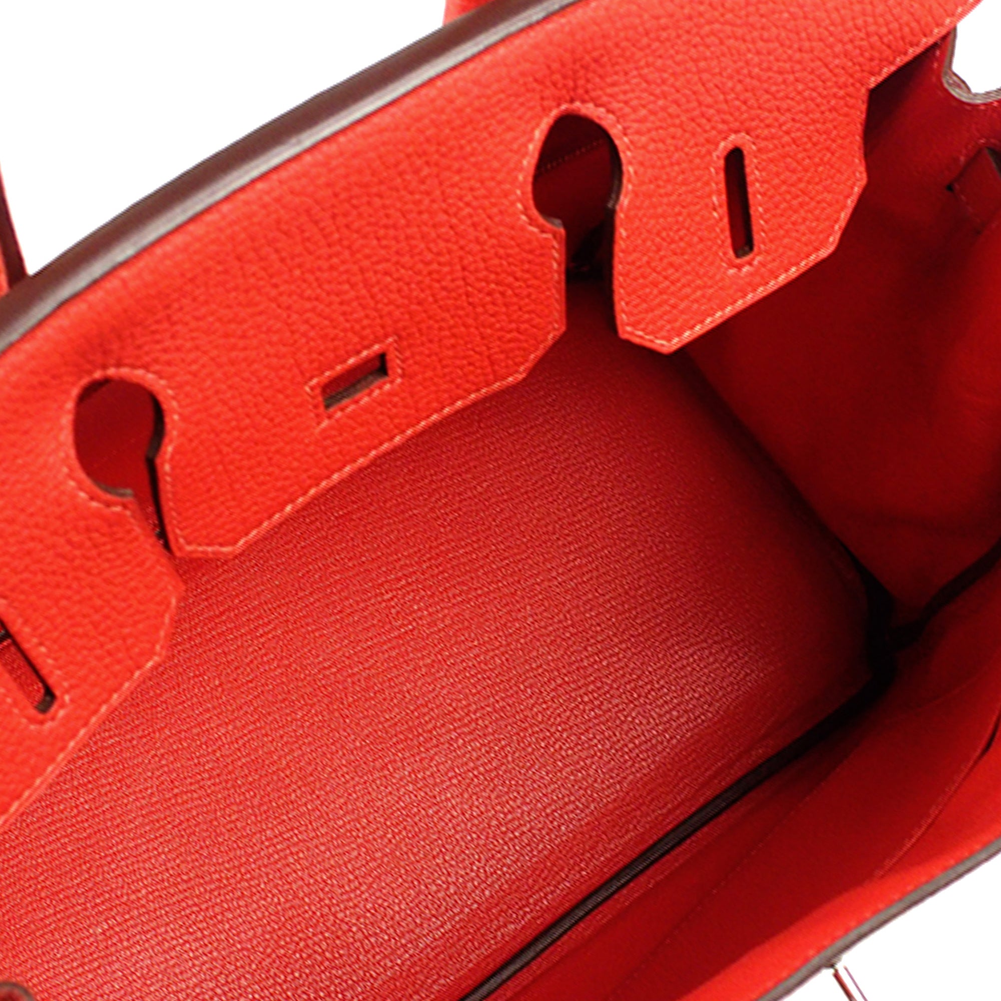 Hermes | Pre-Owned Togo Birkin Retourne 30 | Red