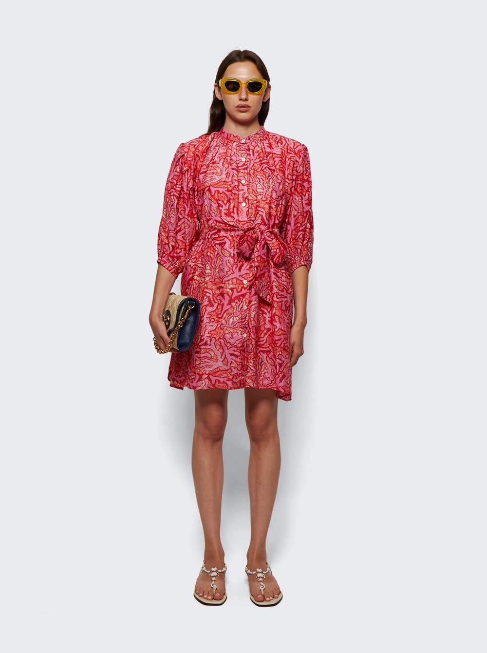 Women | Chufy | Ziggy Mini Dress | Gunai Pink