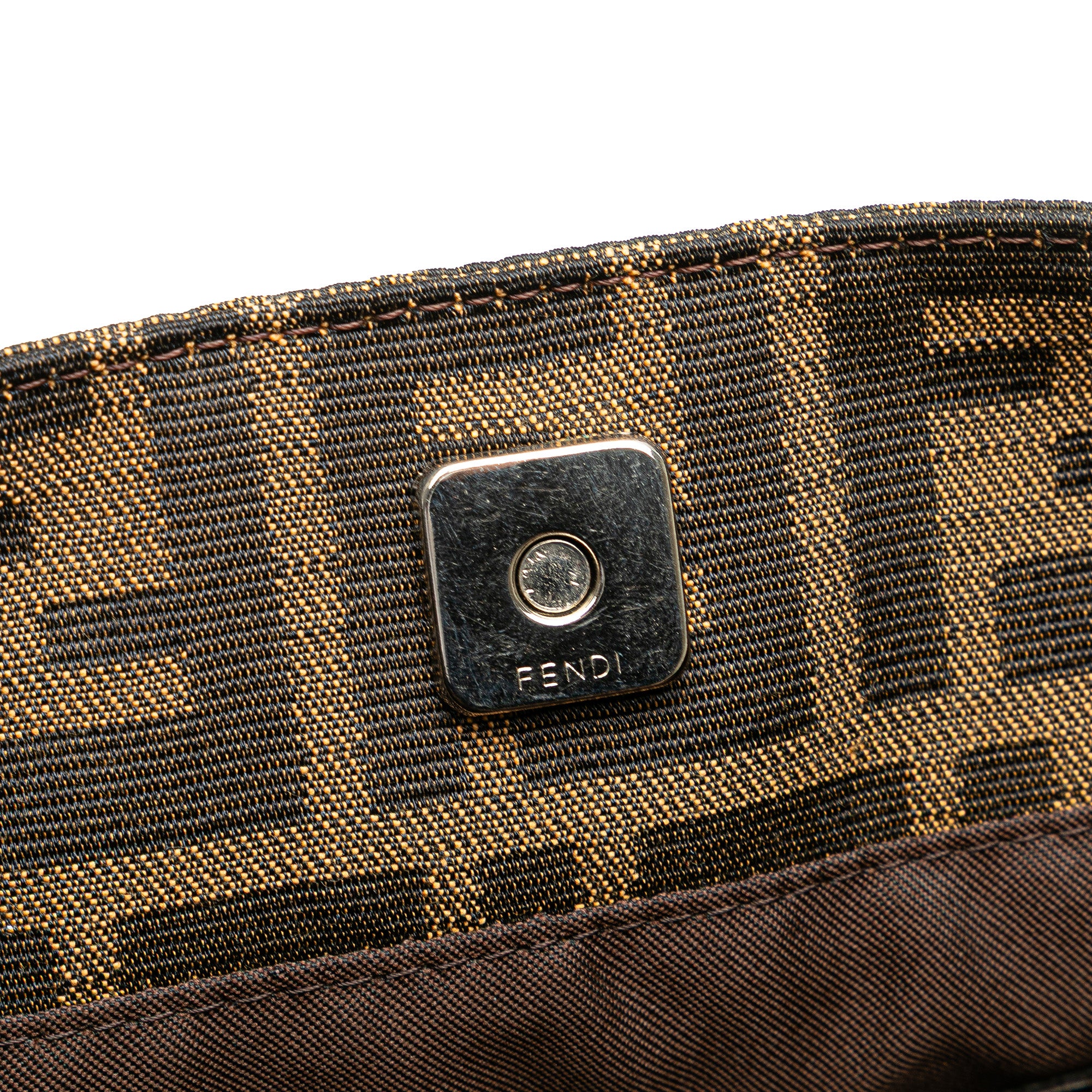 Fendi | Pre-Owned Large Zucca Canvas Twins Tote | Brown