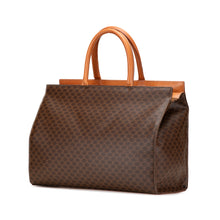 Celine | Pre-Owned Macadam Coated Canvas Handbag | Brown