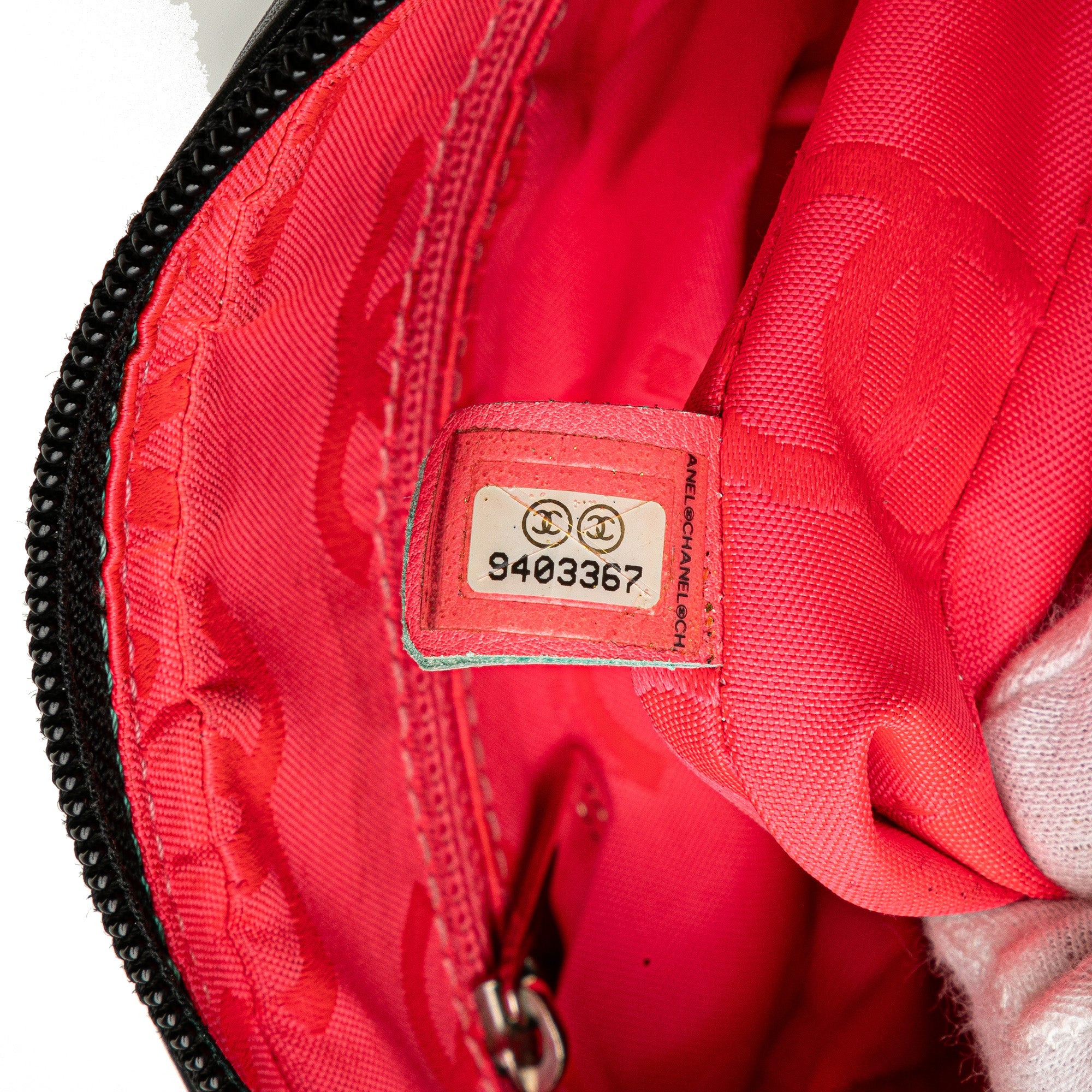 Chanel | Pre-Owned Lambskin Cambon Ligne Crossbody | Black