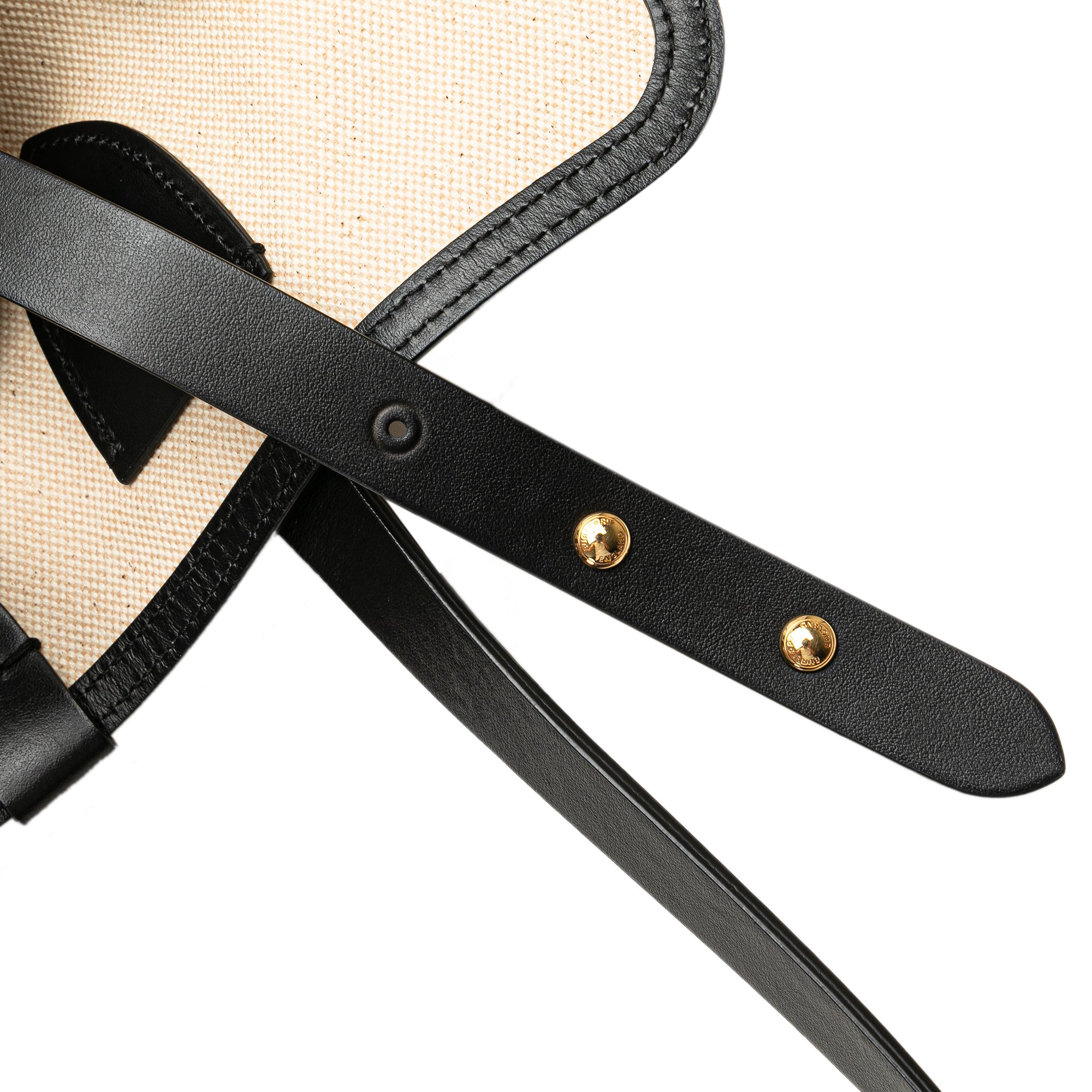 Burberry | Pre-Owned Canvas Logo Soft Belt Tote | Brown/Light Beige