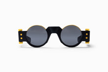 Unisex | Olivier - II Sunglass | Black - Gold | Dark Grey