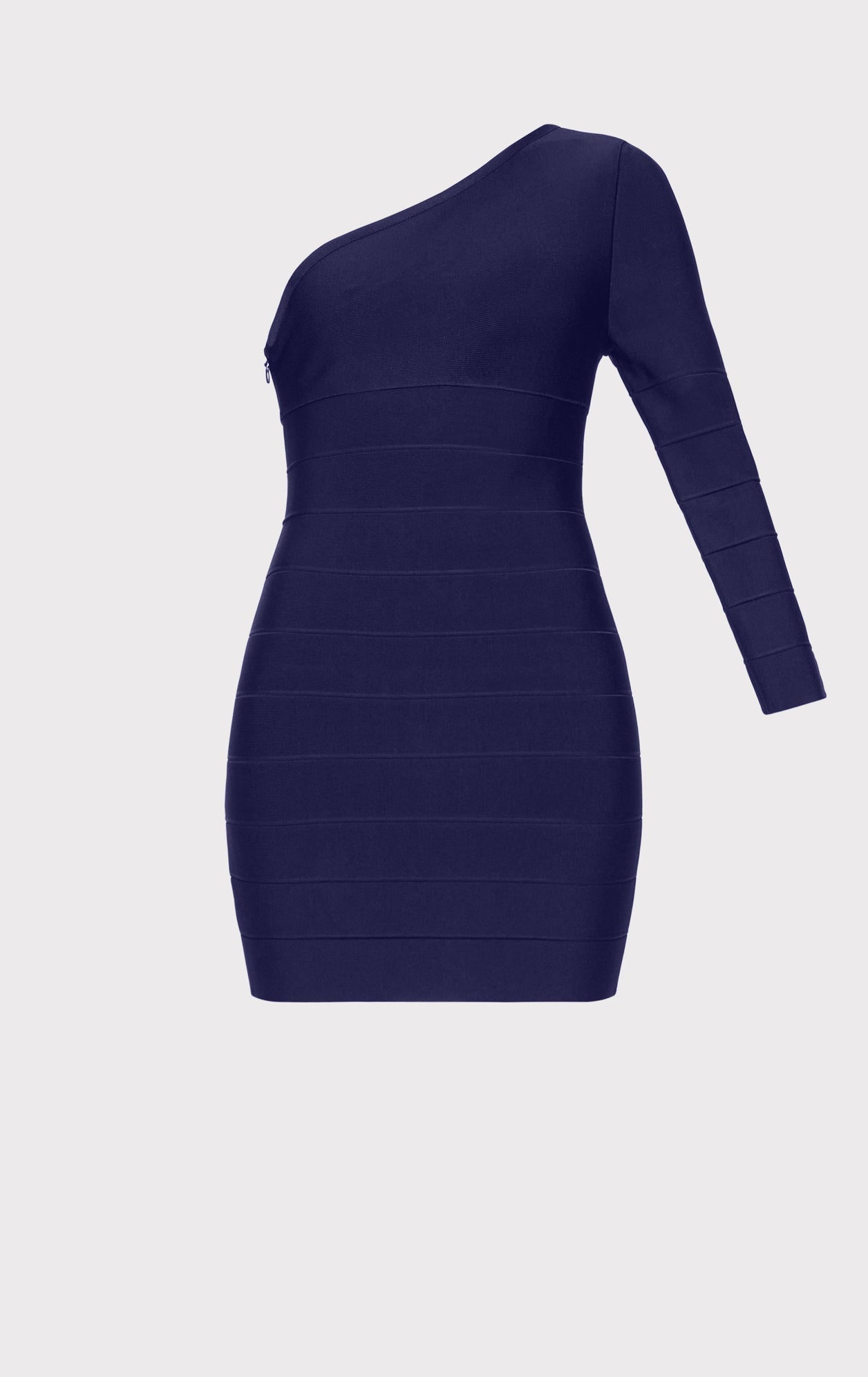 Asymmetrical Mini Dress | Classic Blue