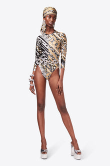 Chain Printed Bodysuit | Multi