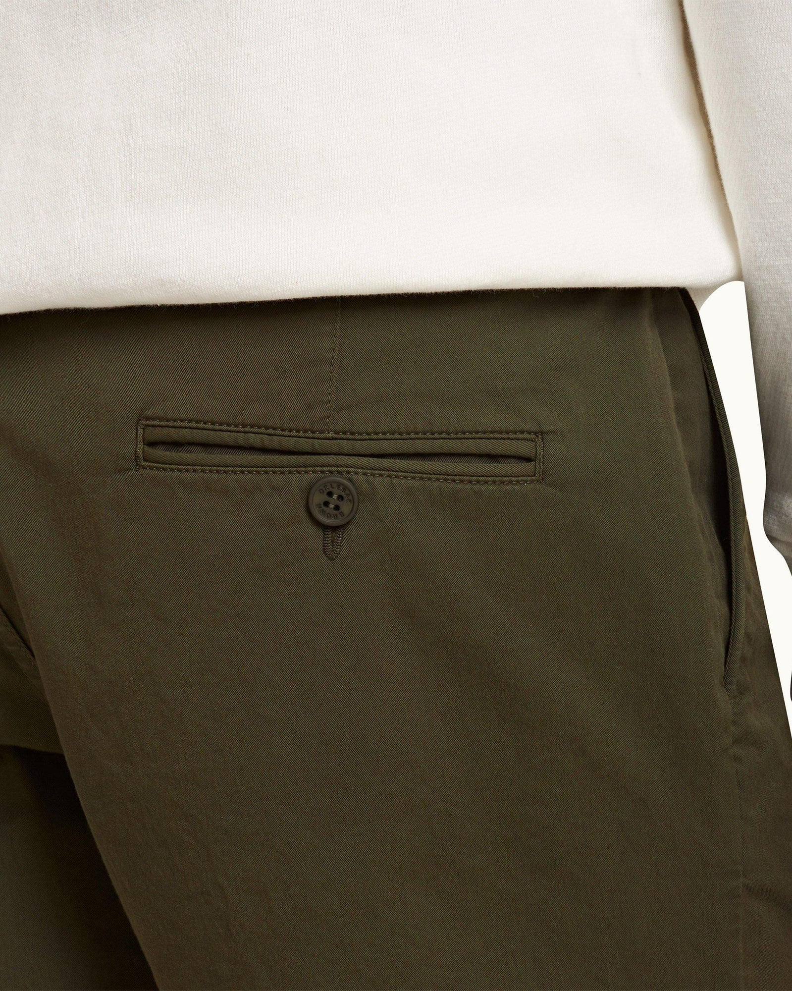 Bulldog Cotton Twill Palm Mid-Length Shorts | Palm