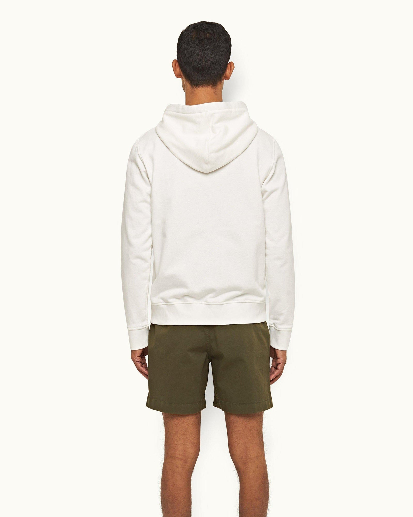 Bulldog Cotton Twill Palm Mid-Length Shorts | Palm