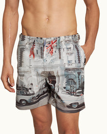 Carlton Cannes Photographic Print Mid-Length Swim Shorts | Carlton Cannes