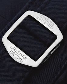 Campbell Navy Slim Fit Stretch Chinos | Navy