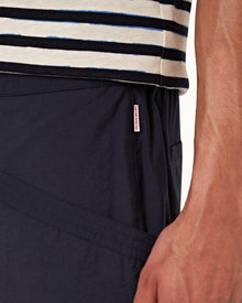 Night Iris Relaxed Fit Poplin Shorts | Night Iris