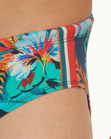 Multi Anemone Classic Swim Briefs | Multicolour