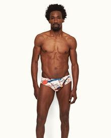 Rose Flight Of Fantasy Classic Swim Briefs | Rose