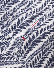 Kids | White/Lagoon Blue Fern Resort Polo Shirt | White/Lagoon Blue