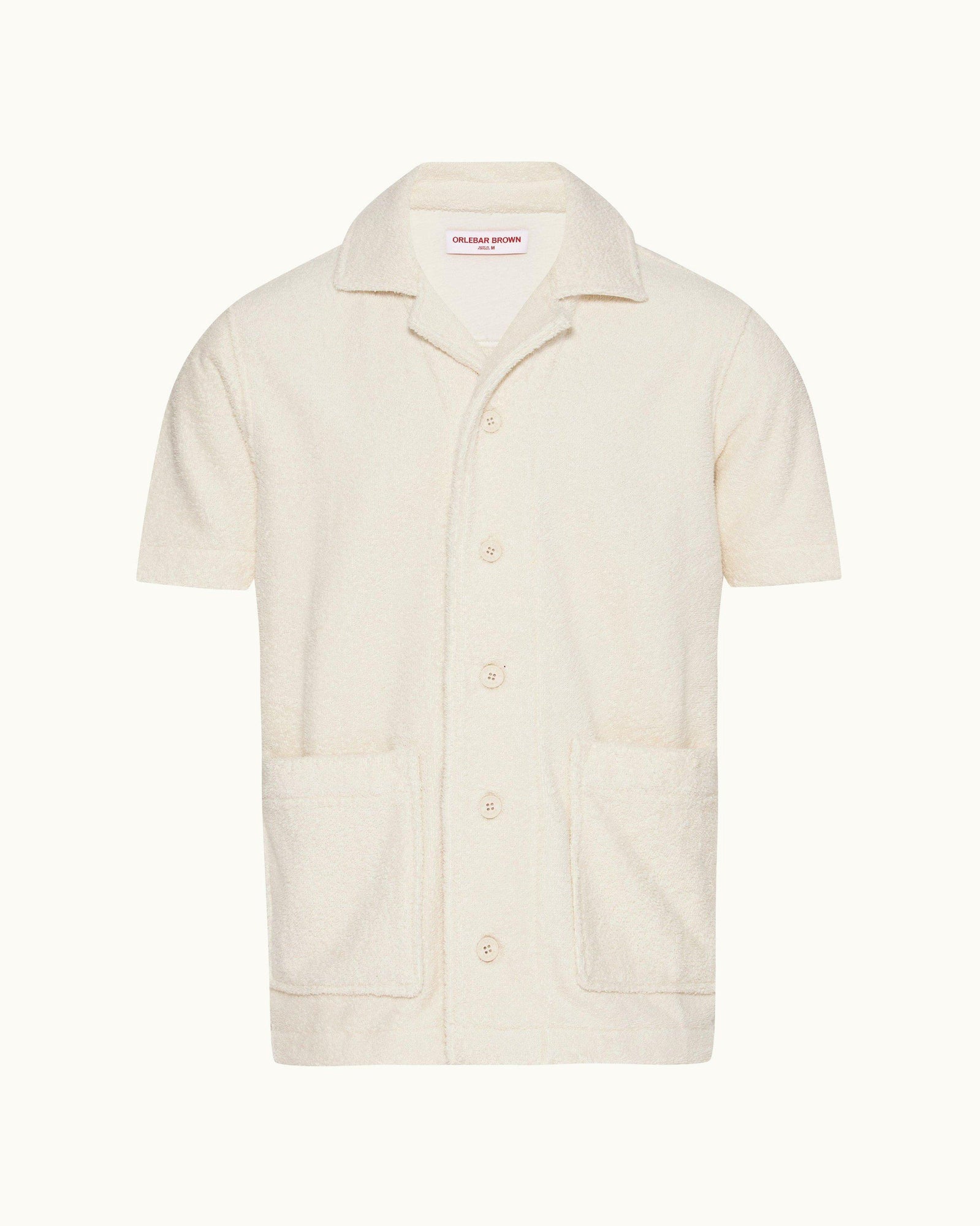 Matchstick Relaxed Fit Lounger Pile Towelling Lounge Shirt | Matchstick