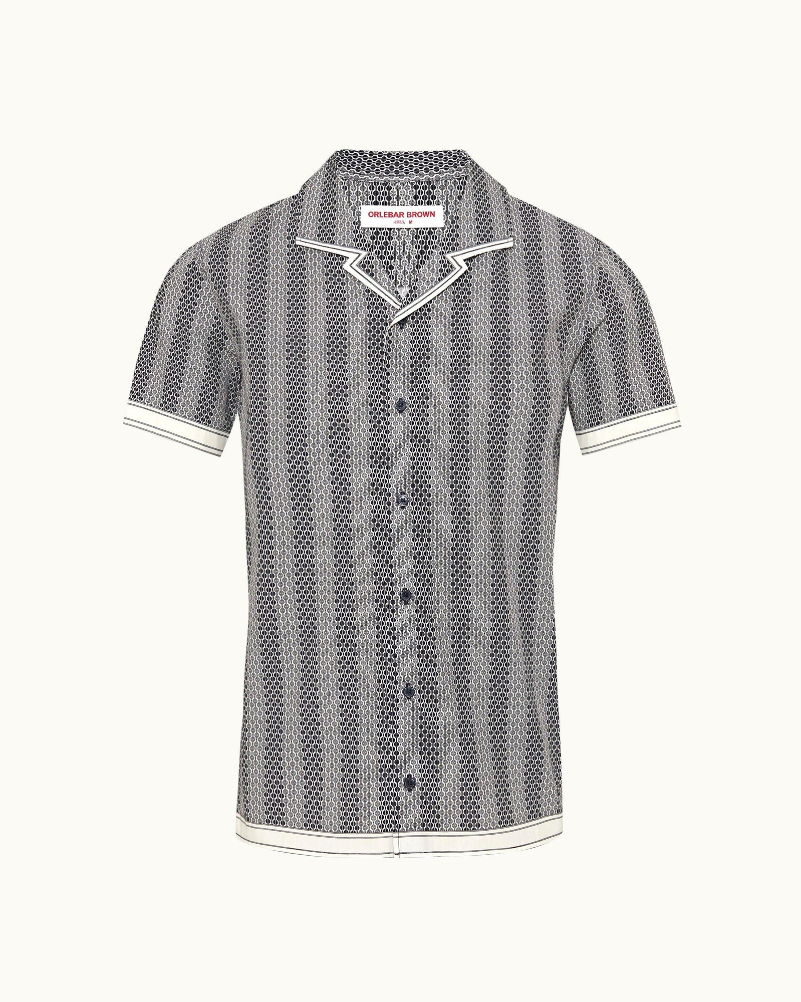 Men | Hibbert Shirt | Night Iris/White Sand