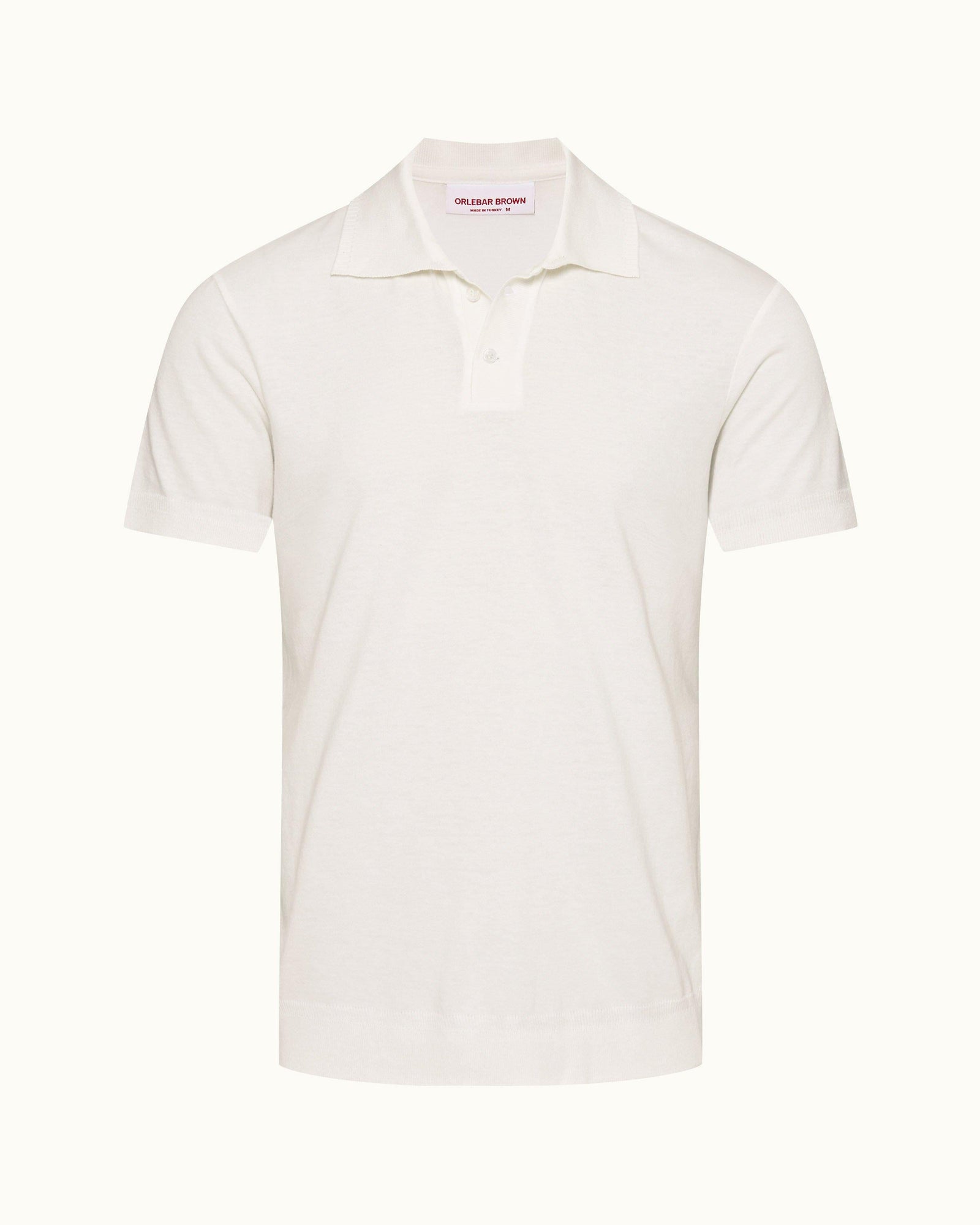 Jarrett Sandbar Classic Fit Knitted Rib Polo Shirt | Sandbar