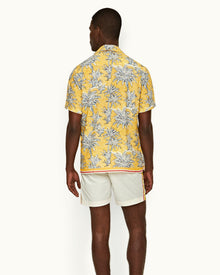 Toucan Palm Border Capri Collar Shirt | Toucan