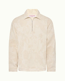 White Sand Relaxed Fit Overhead Cotton Smock | White Sand