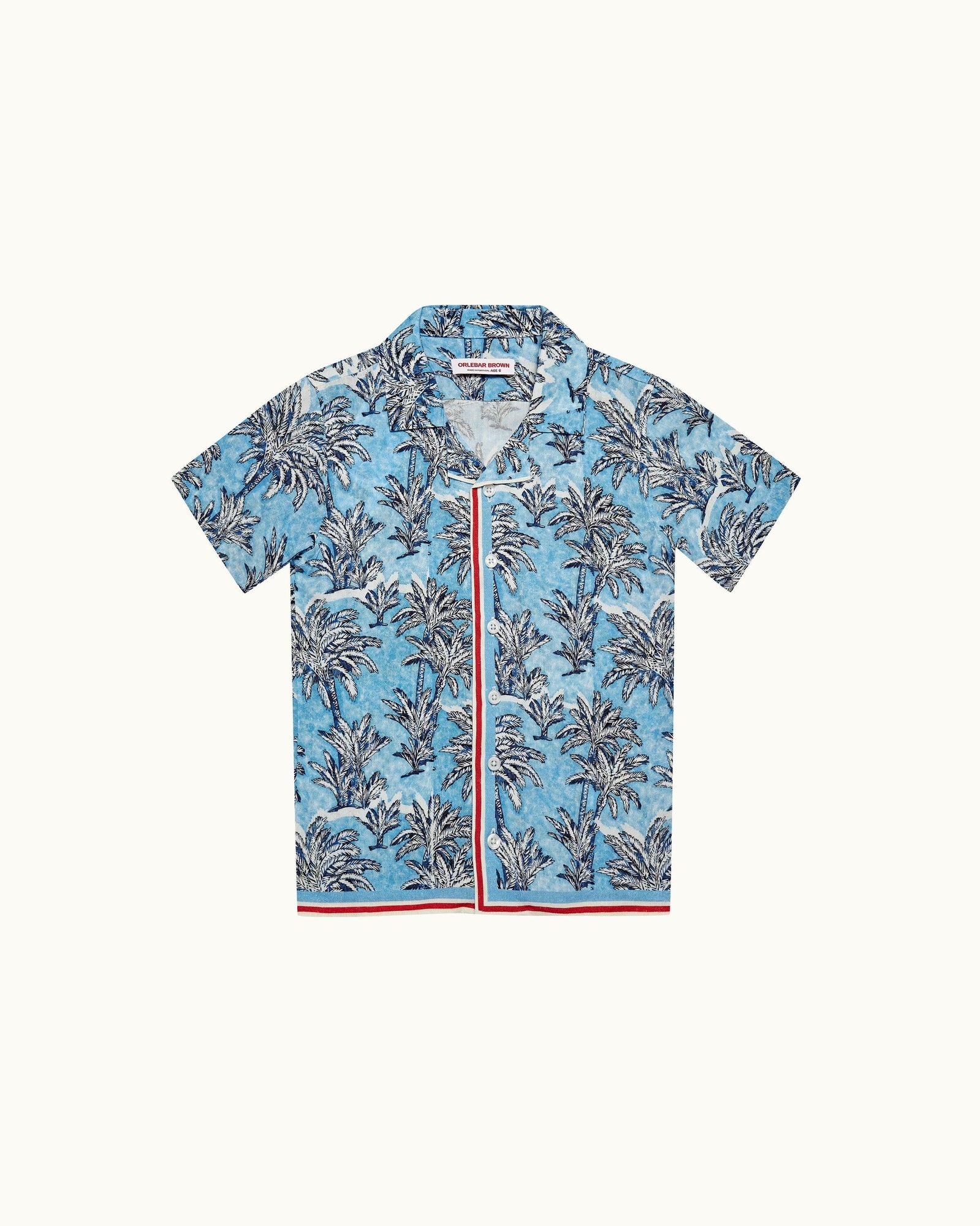 Kids short-sleeved shirt | Bright Wish Blue