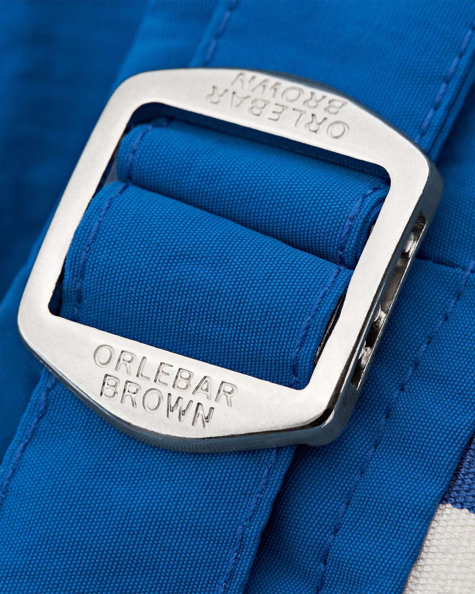 Kids | Signal Blue Bold Stripe Tape Classic Swim Shorts | Signal Blue