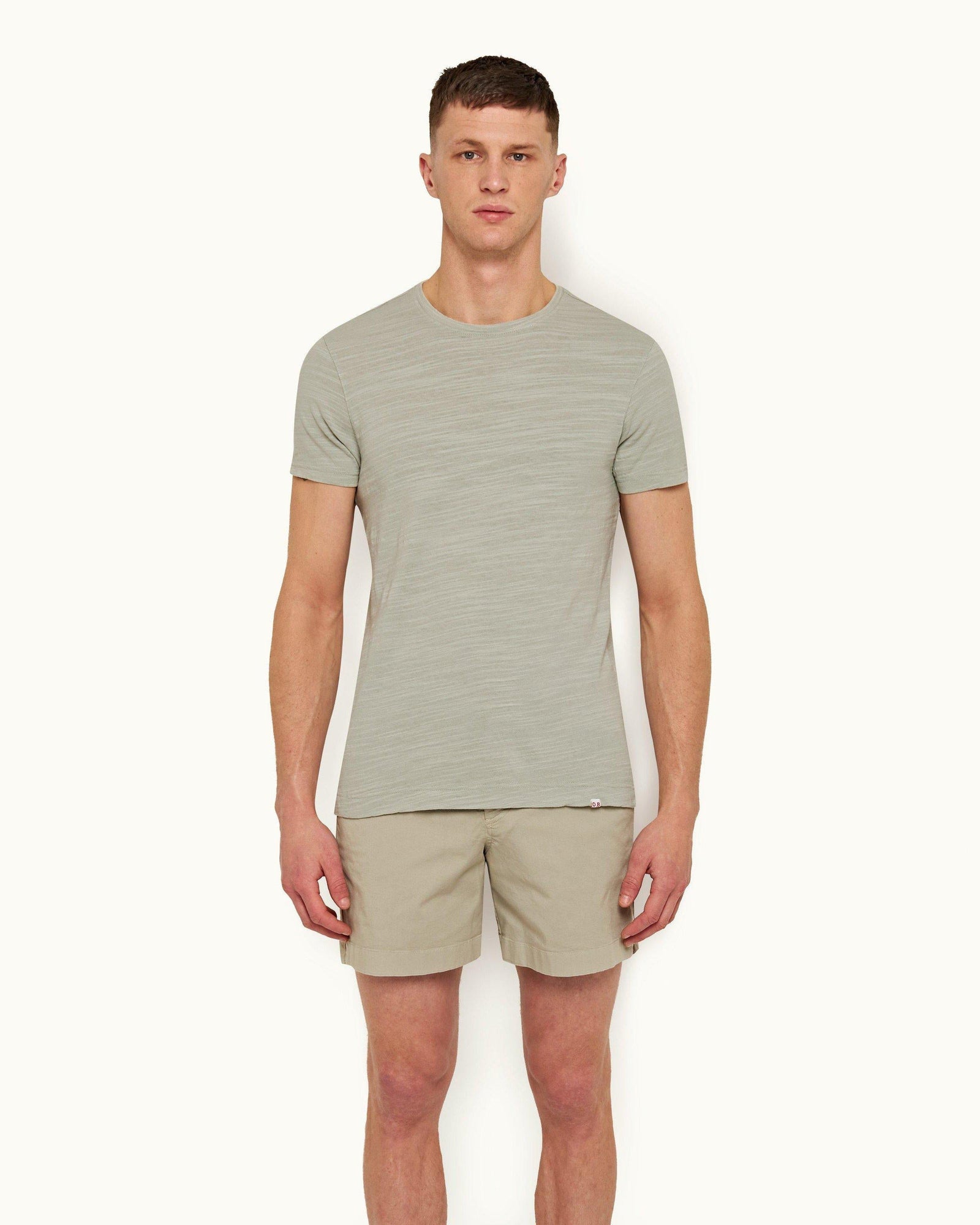 Cliff Grey Classic Fit Garment Dye T-shirt | Cliff Grey