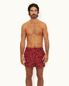 Setter Vermillion Current Shorter-Length Swim Shorts | Vermillion