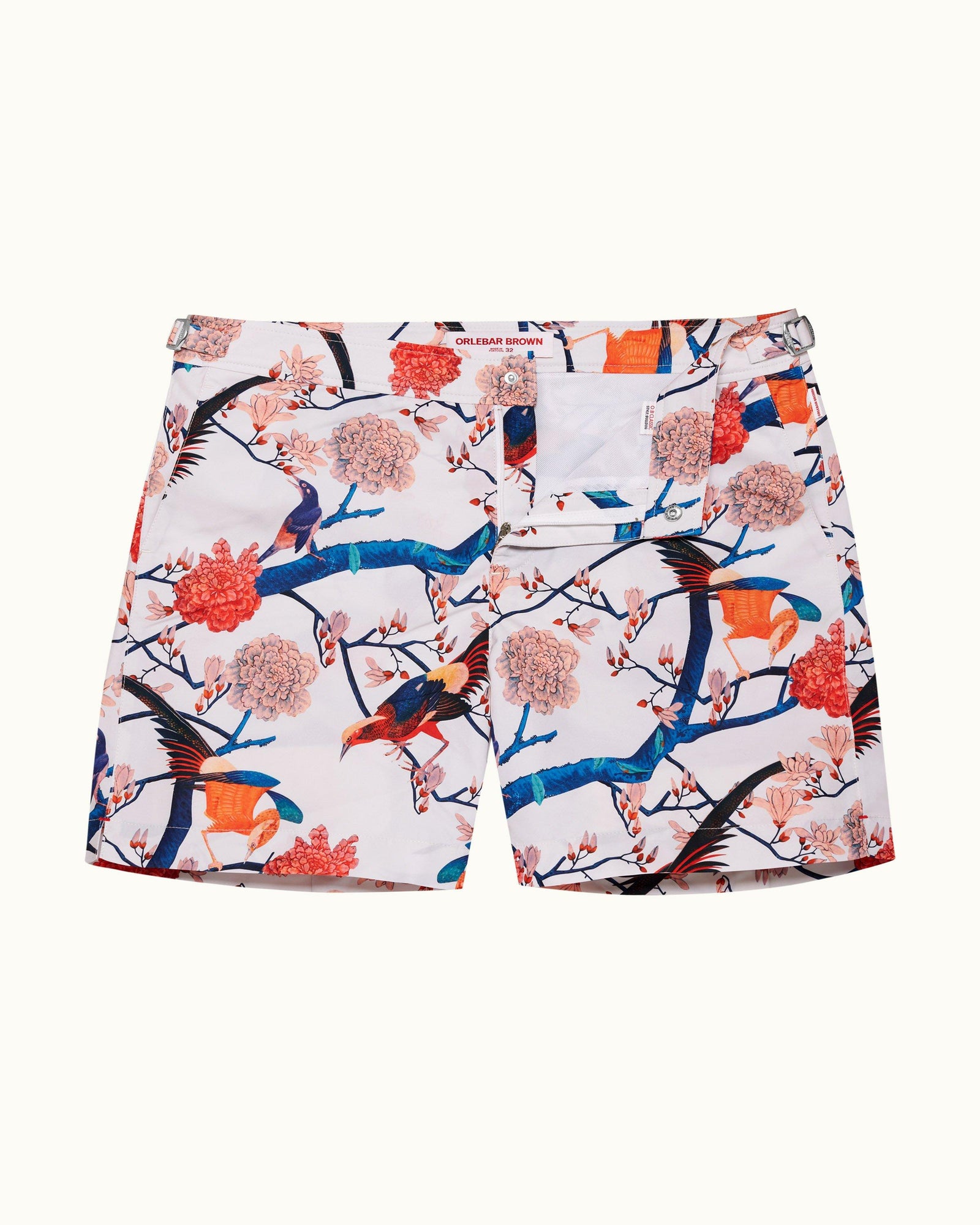 Setter Rose Flight Of Fantasy Shorter-Length Swim Shorts | Rose