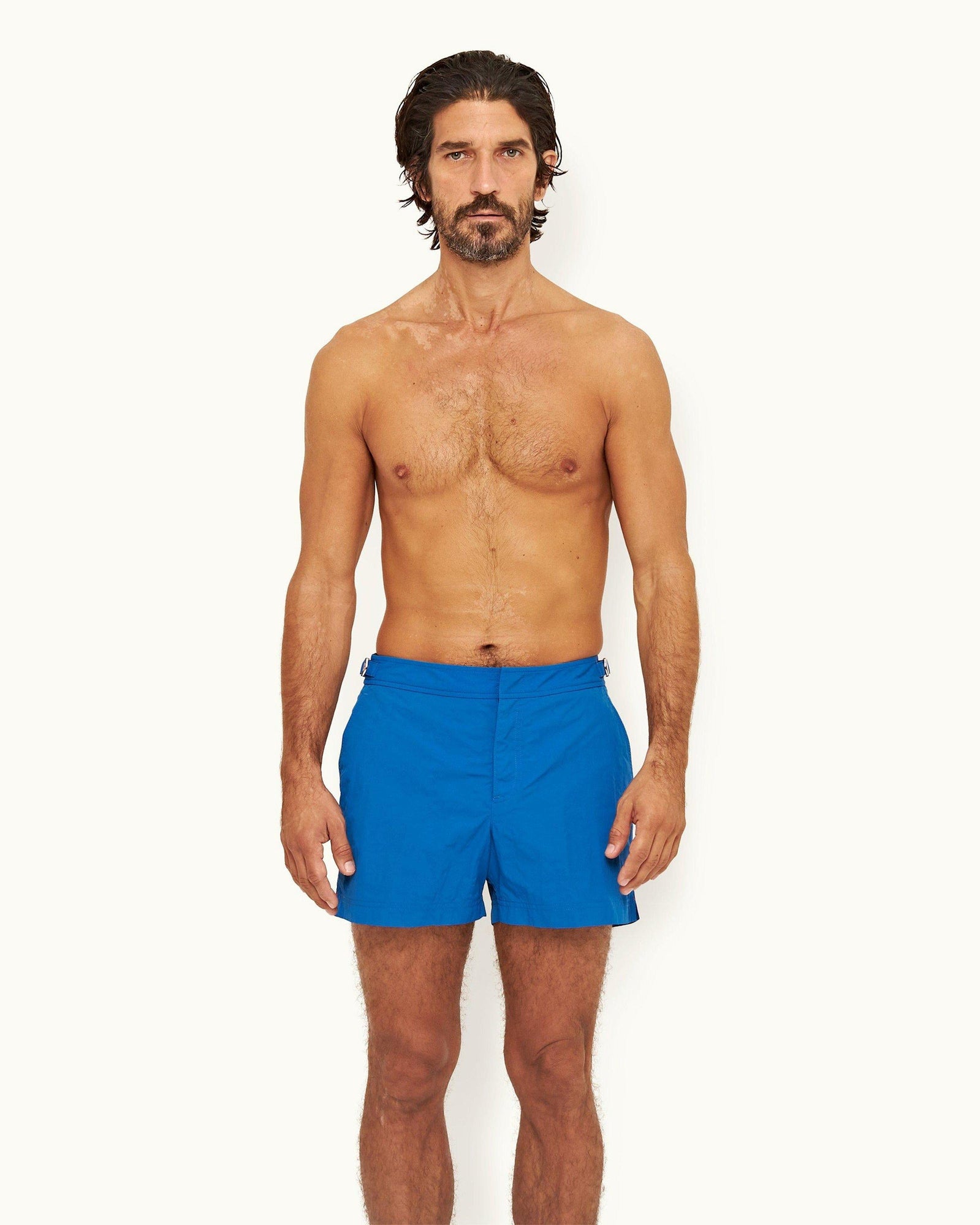 Setter Signal Blue Shorter-Length Swim Shorts | Signal Blue
