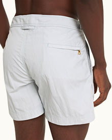 Setter Serenity Blue Tape Insert Shorter-Length Swim Shorts | Serenity Blue