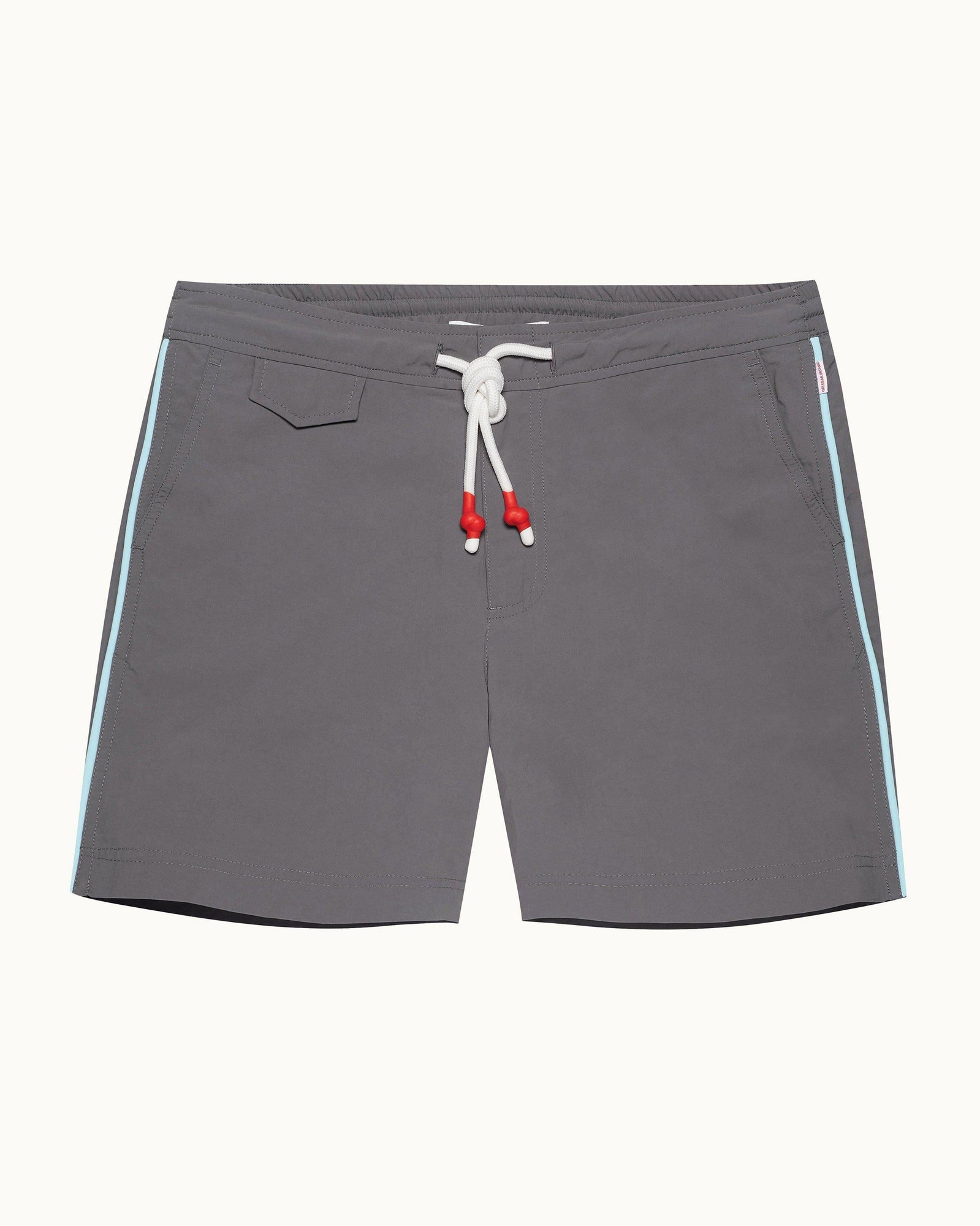 Fossil Piping Drawcord Mid-Length Swim Shorts | Fossil