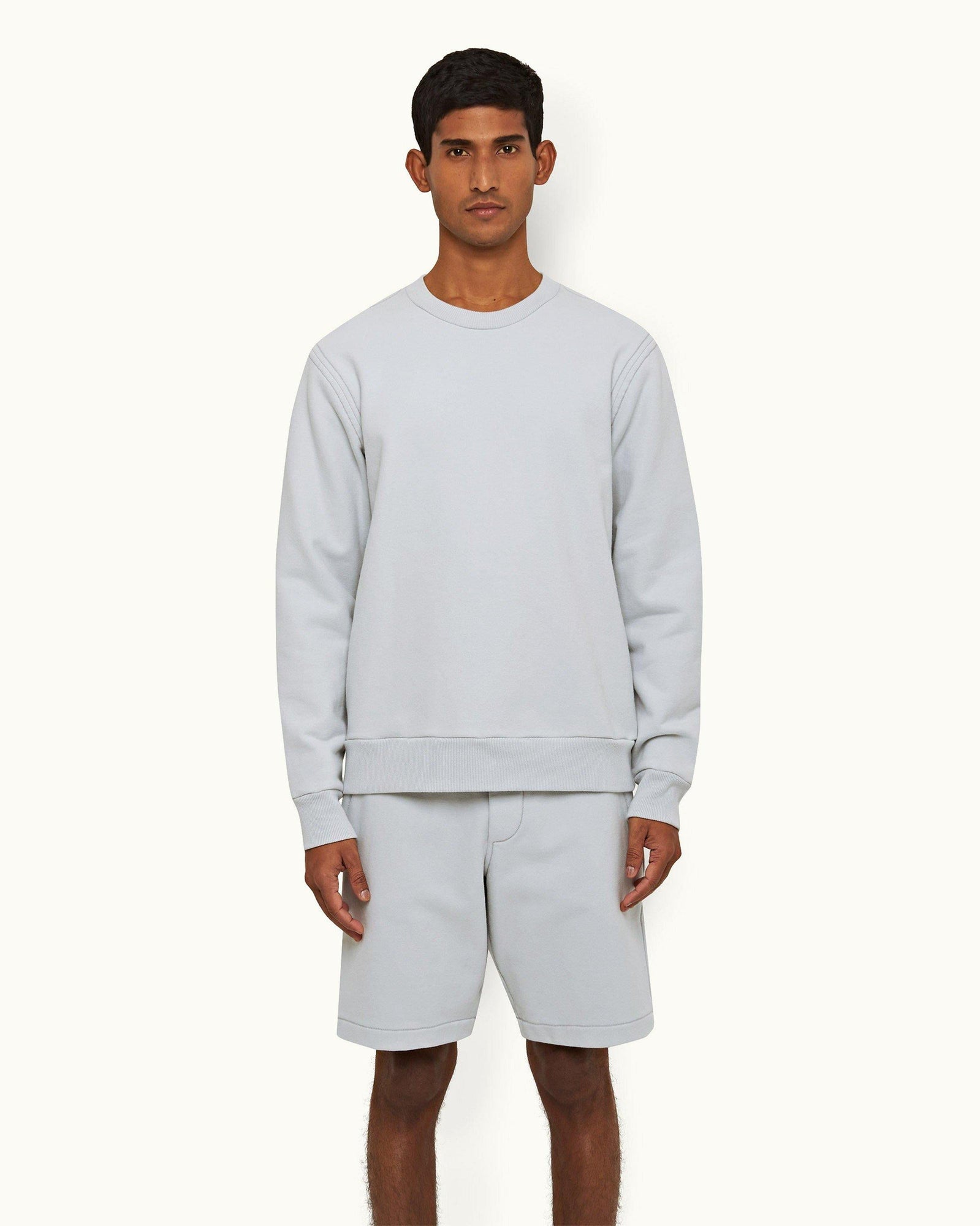 Serenity Blue Classic Fit Crewneck Sweatshirt | Serenity Blue