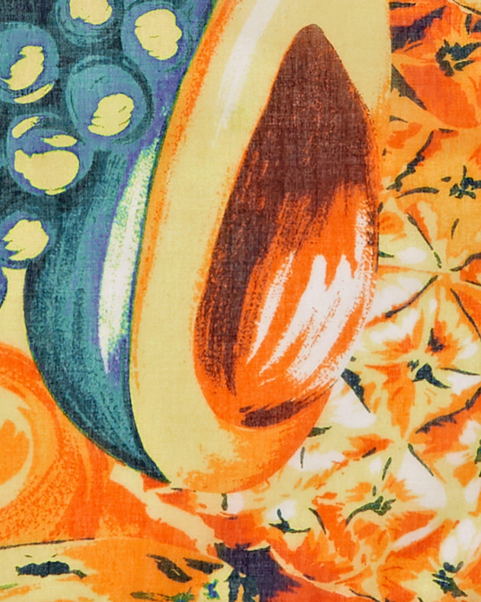 Tasso Amber/Mimosa Tasso Club Tropicana Print Scarf | Amber/Mimosa