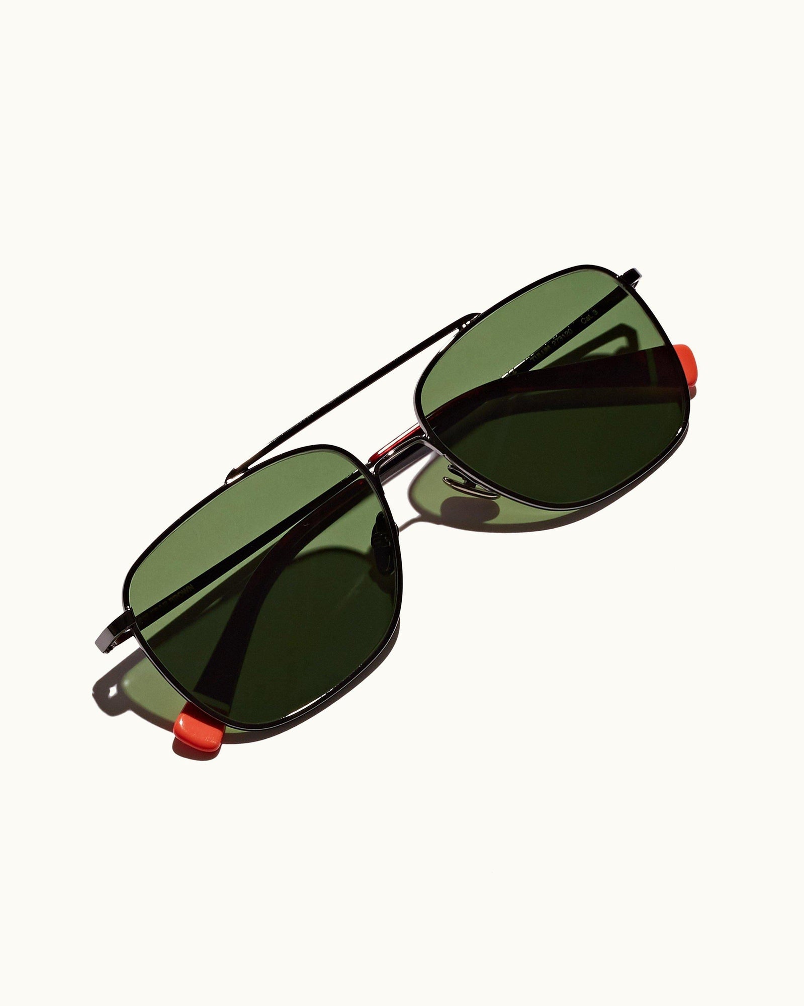 Tulum Shiny Anthracite Square Frame Sunglasses | Shiny Anthracite