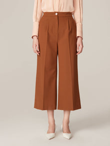 Midi Skirt | Brown