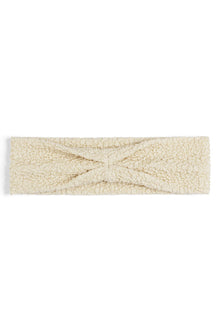 Wide Headband | Oat Texture