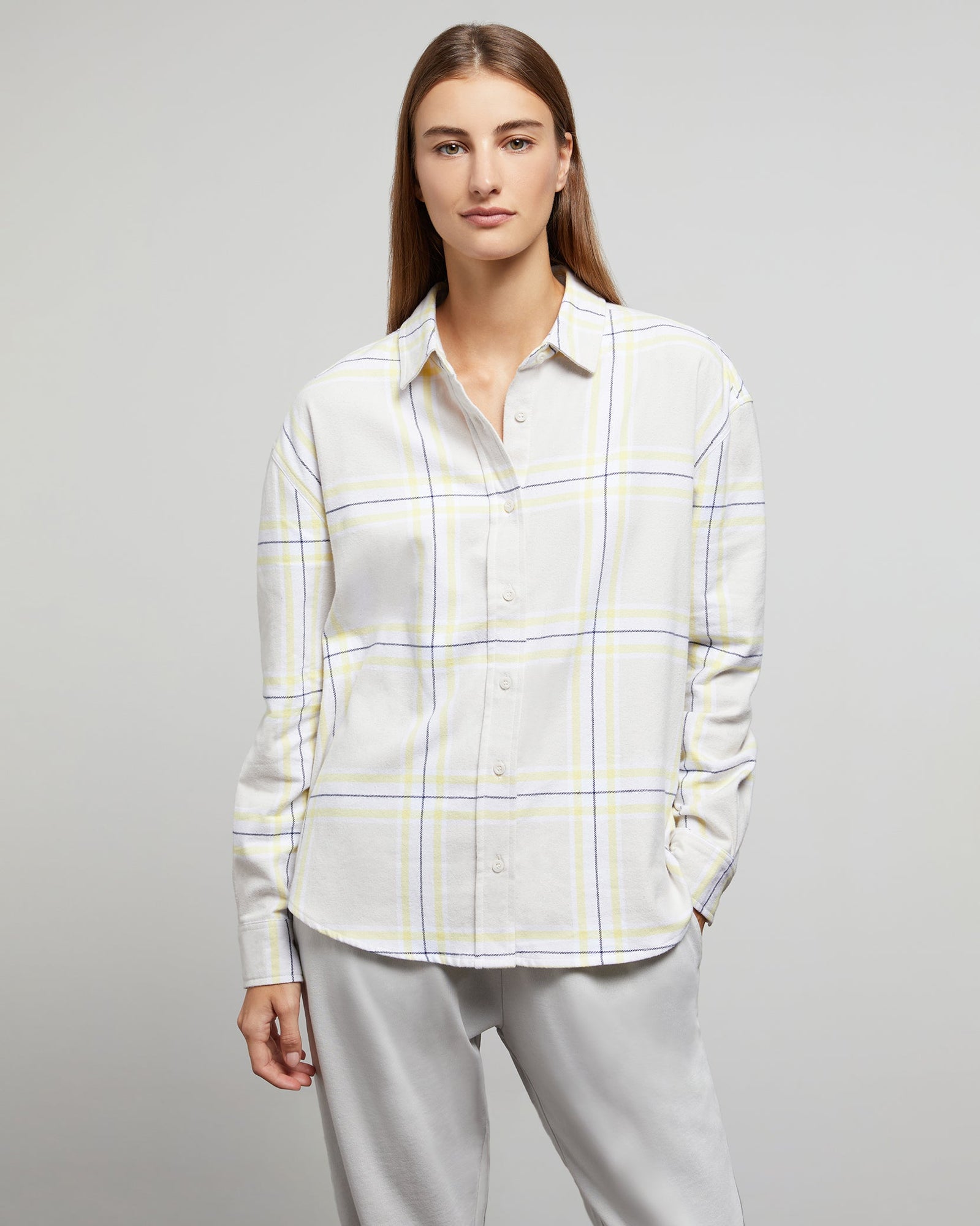 Oat Multi Soft Plaid