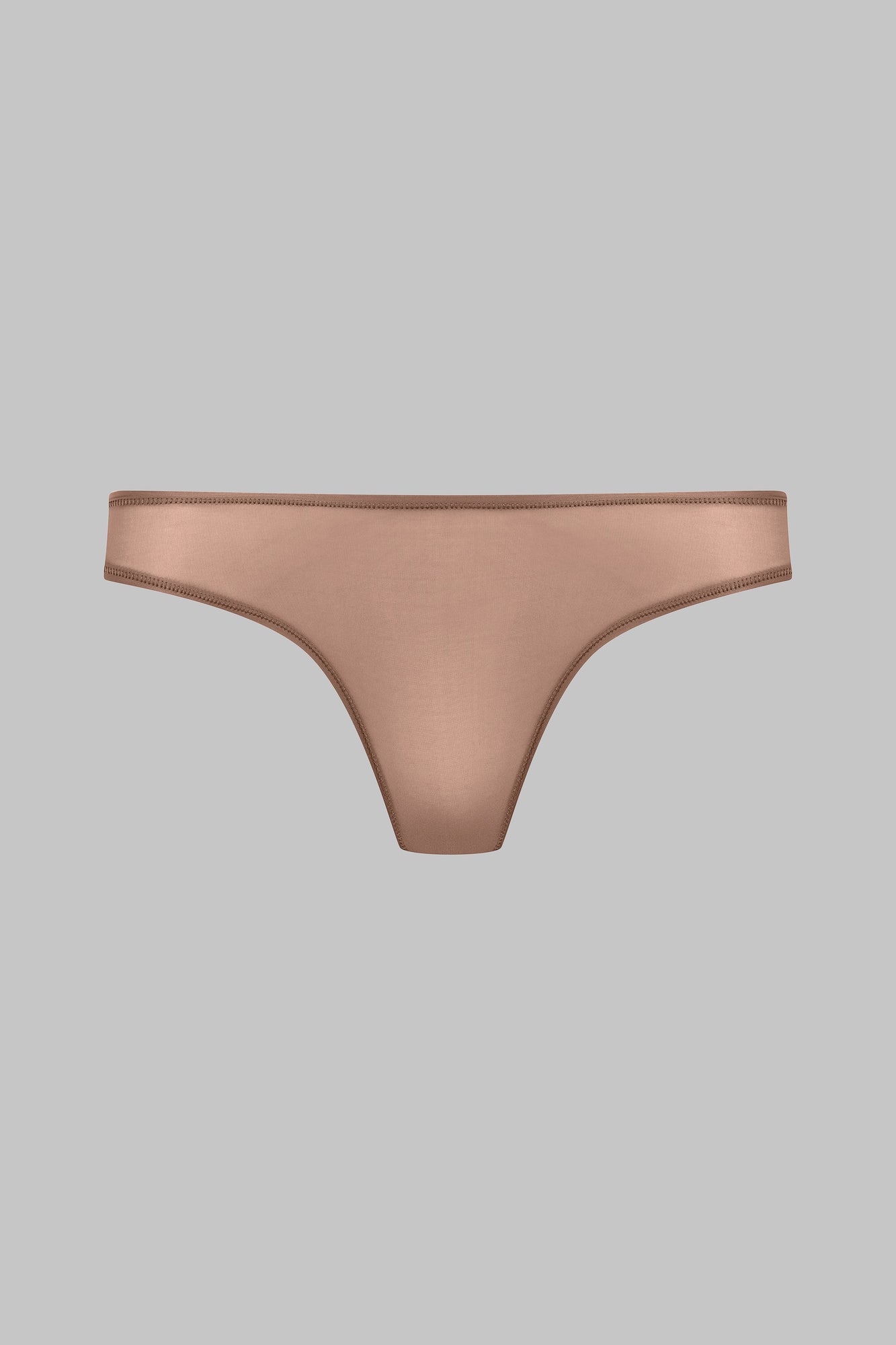 Open Back Panty - French Kiss Light | Mocha