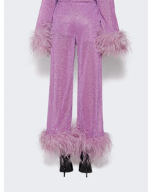 Oséree | Women | Lumiere Plumage Long Pants | Lilac