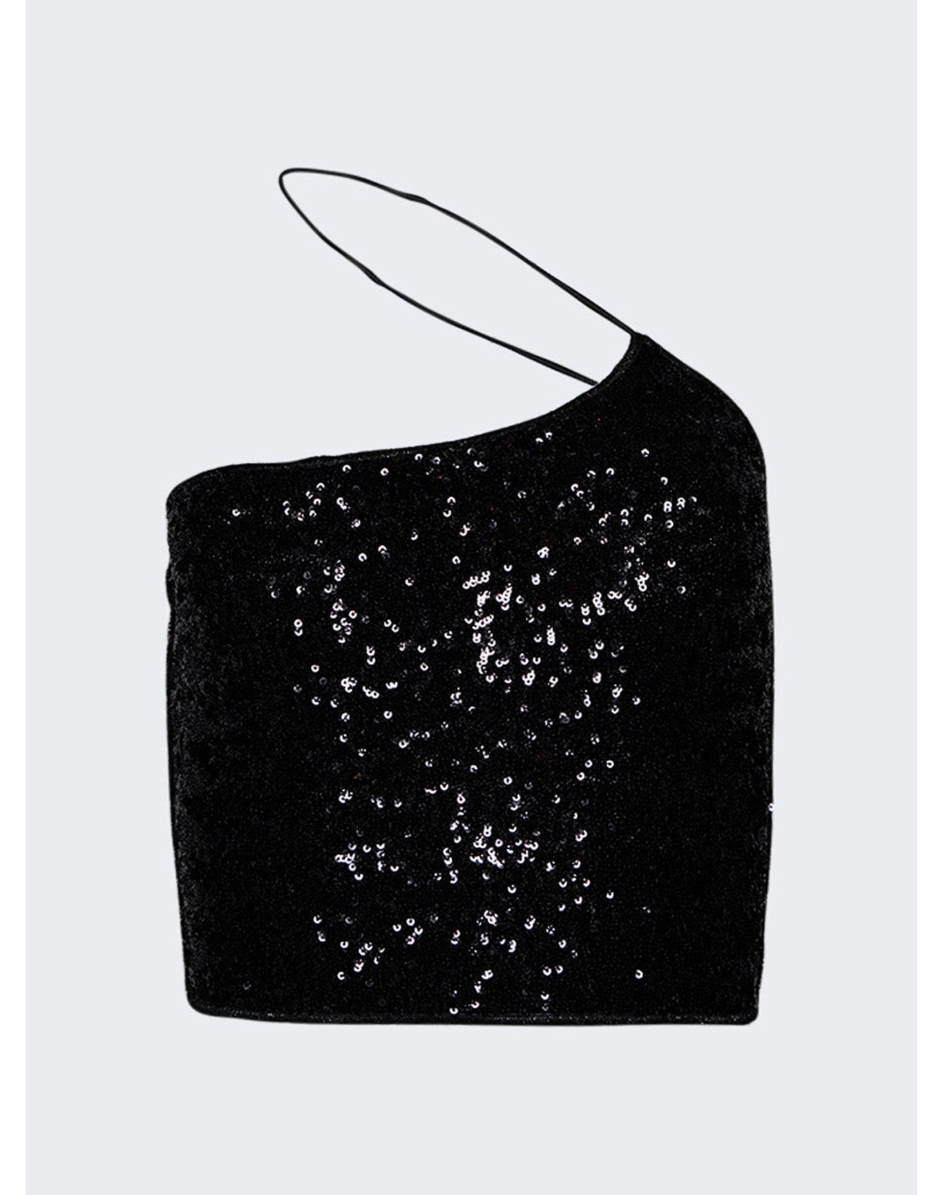 Oséree | Women | Sequined One Strap Top | Black