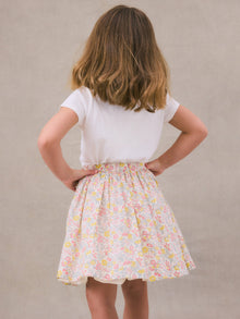 Girl | Suzon Skirt In Liberty Fabric | Pink Flowers