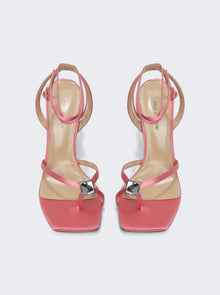 Women | Paul Andrew | Cube Toe Ring High Heel Sandal | Blossom Pink