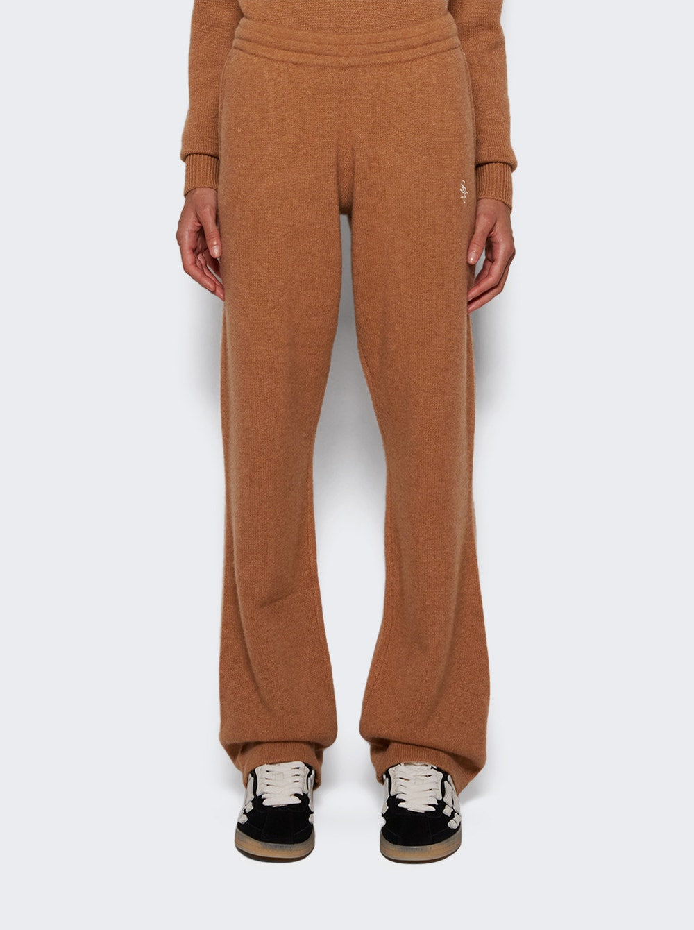 Women | Sporty & Rich | Trousers Camel And White | Beige